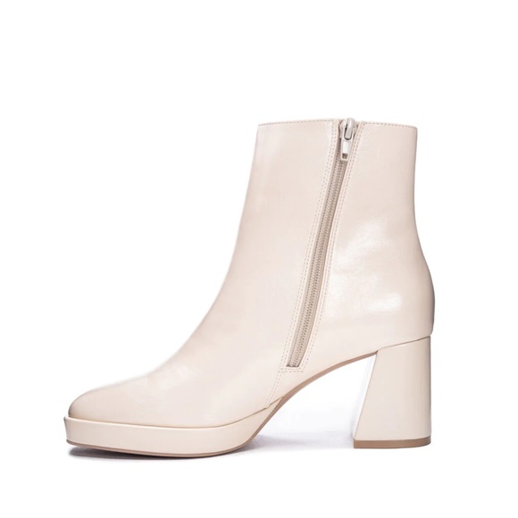 Chinese Laundry Dodger Ankle Leather Boots - Vanilla - Picture 2 of 4